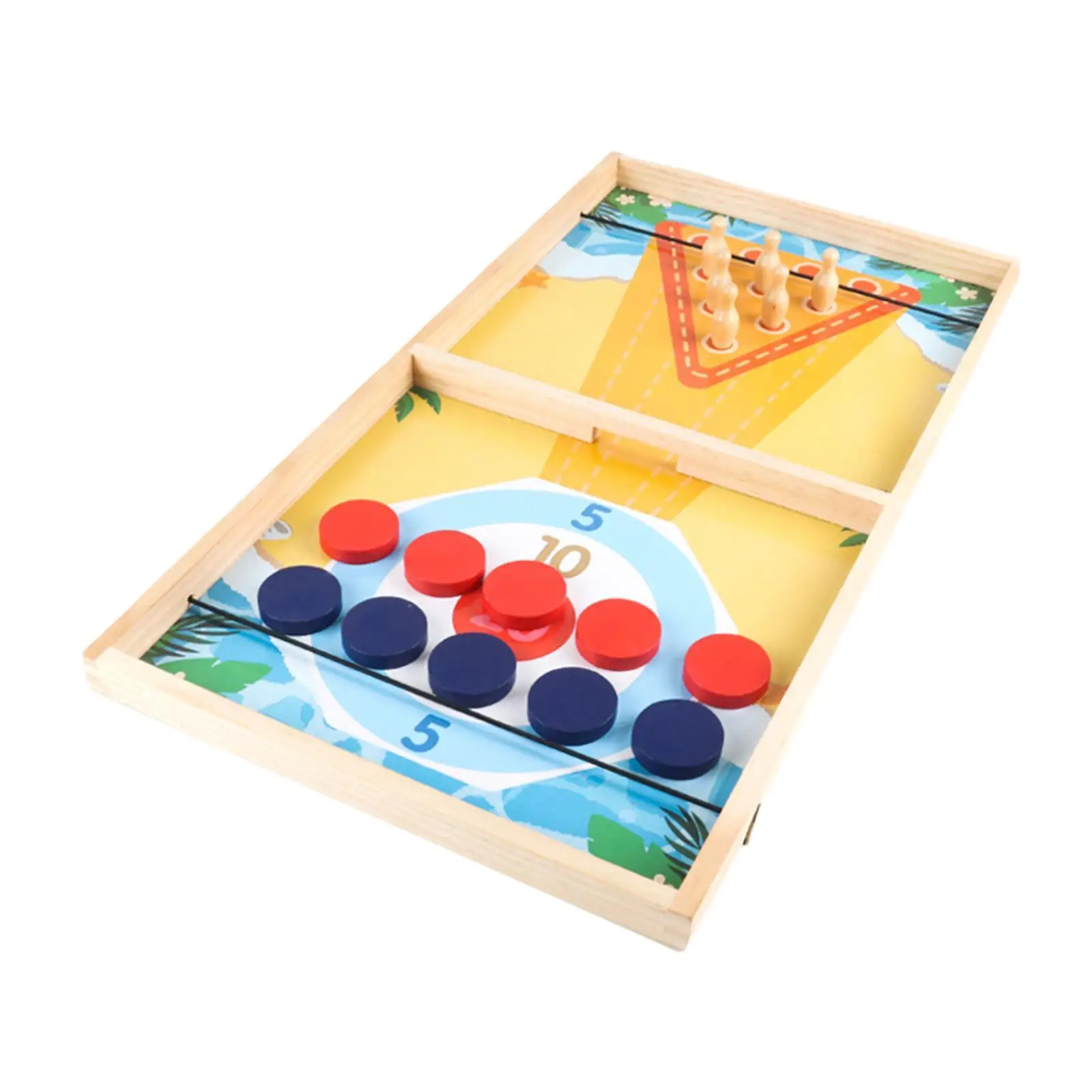 Fast Puck Game Portable Fun Bowling Games for Friends Boys Girls Kids Adults Fast Puck Game Portable Fun Bowling Games for Friends Boys Girls Kids Adults