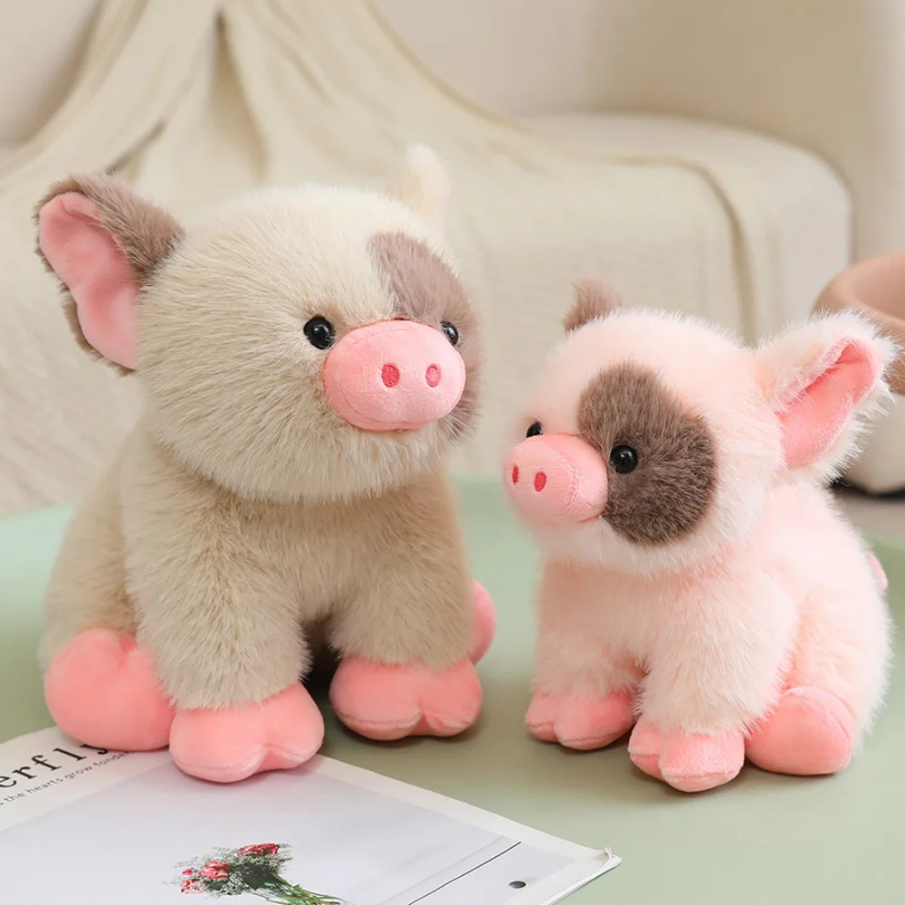 Cerdito de peluche mini – Animal de granja suave para regalar