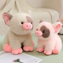 Cerdito de peluche mini – Animal de granja suave para regalar