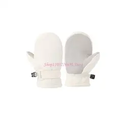 Guantes forrados felpa impermeables bebé – Antideslizantes nieve