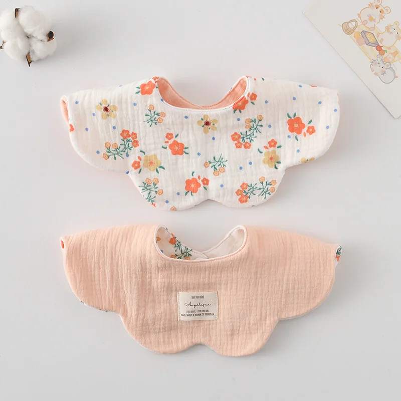 Babero de algodón para bebé – doble cara, suave, cómodo y absorbente - imagen 4