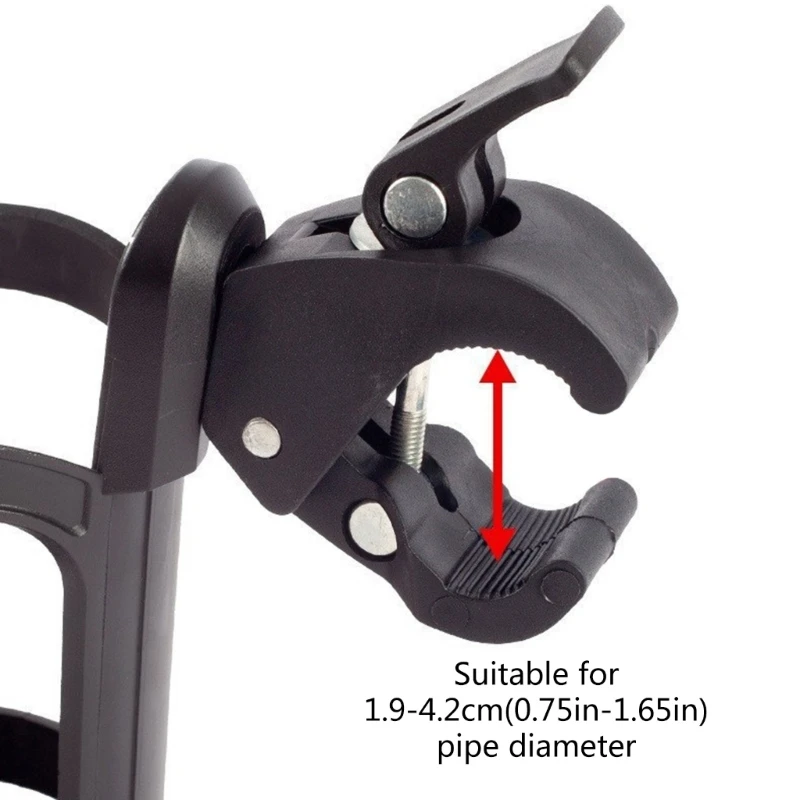 Portavasos portátil para cochecito con soporte para móvil - imagen 4