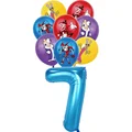 17pcs balloons 7