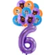 16pcs baloons 6