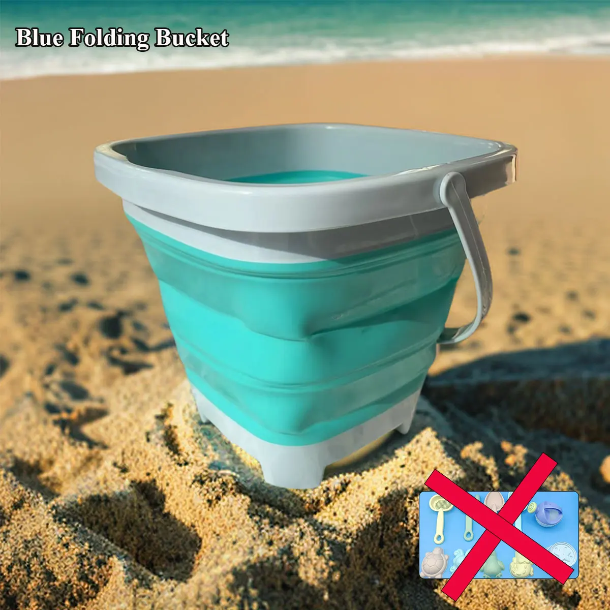 Blue bucket