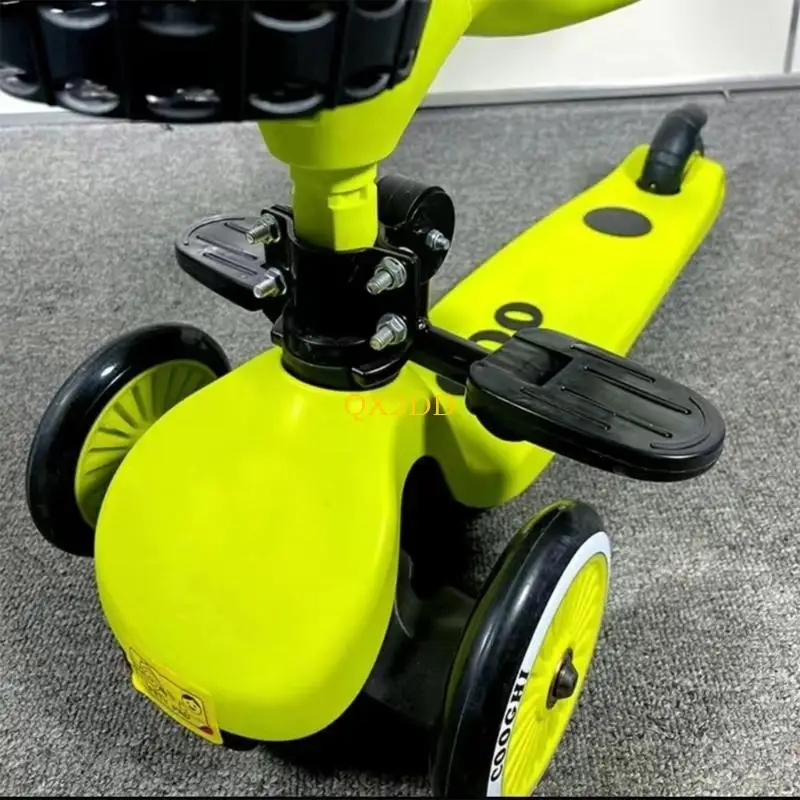 Instalación fácil plástica ligera del marco metálico resistencia del reposapiés QX2D - imagen 2