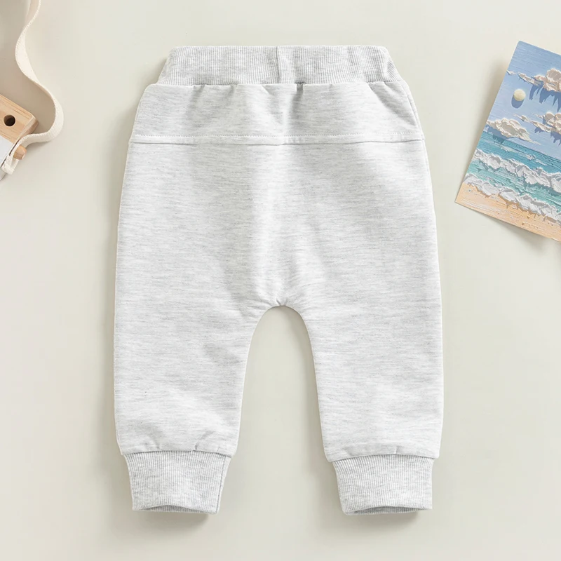 Pantalón de chándal bebé con cintura elástica y bolsillos - imagen 3