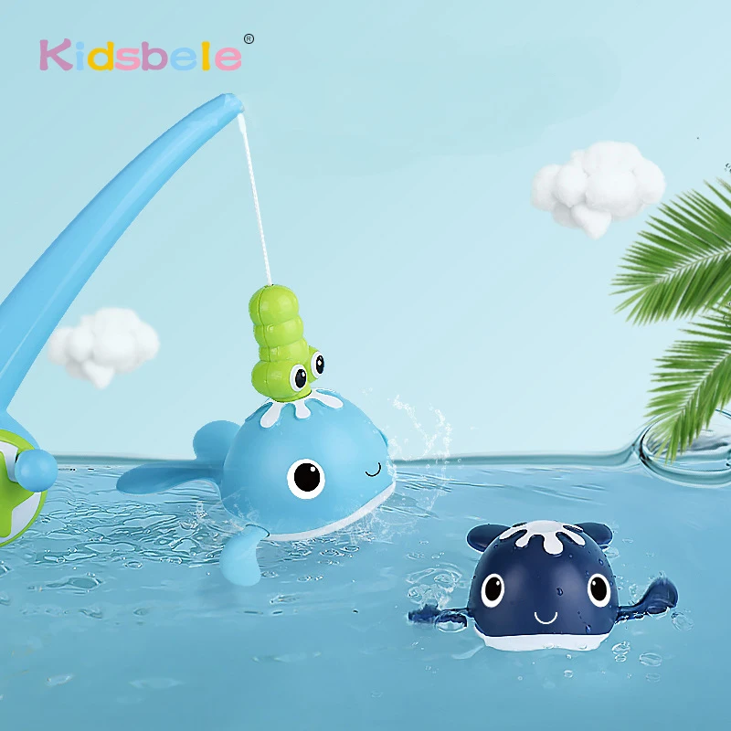 Juego de pesca magnético para bañera – Juguete de baño infantil