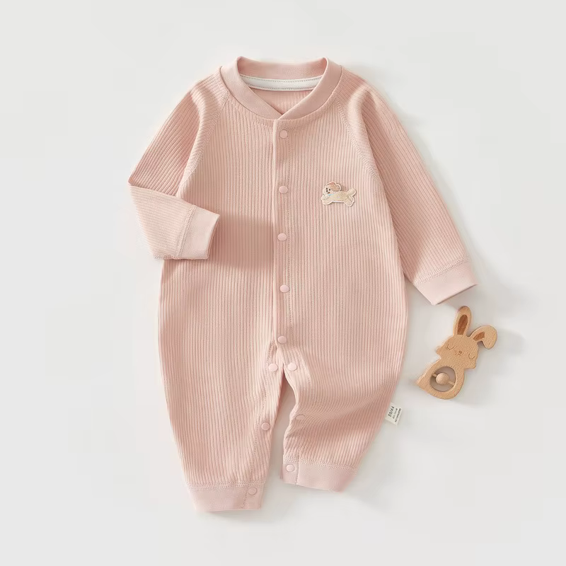 Mameluco de algodón con estampado para bebé