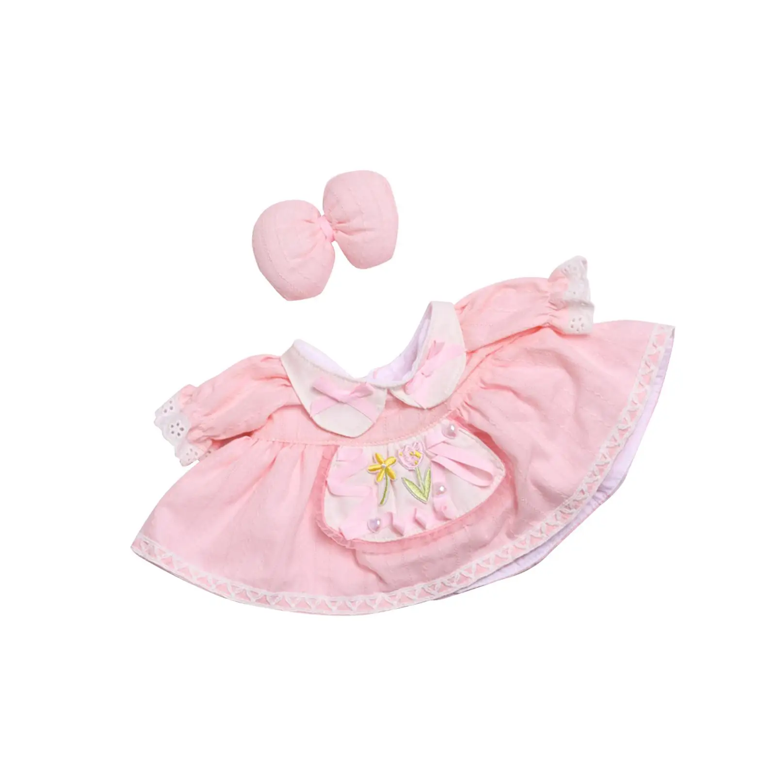 38cm Doll Fashion Dress Handmade Cute Doll Clothes and Hair Accessories Movie Doll Costume Outifits Kids Toy Make Your Own Dolls