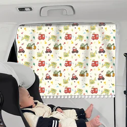 Cortina parasol universal para coche – Protege del sol al bebé