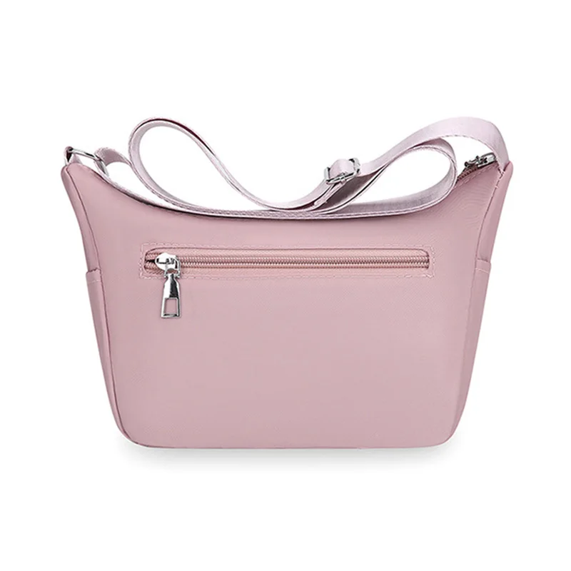 Bandolera Oxford lisa para niñas con correa ajustable – Estilo casual - imagen 5