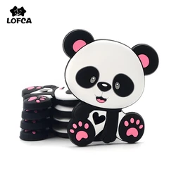 Mordedor de silicona Panda LOFCA para bebés – Alivio dentición
