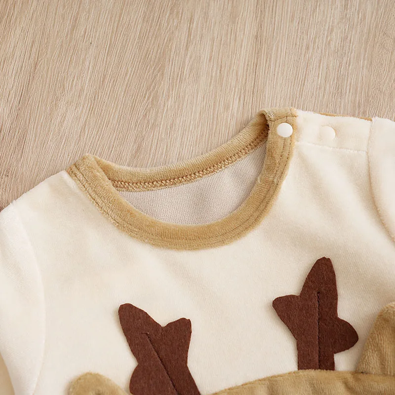 Pelele de Navidad en franela suave unisex para bebé - imagen 3
