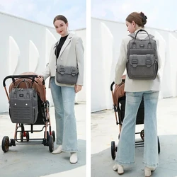 Bolsa de maternidad de gran capacidad – Modelo premium para mamás y bebés