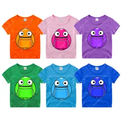 Camiseta de algodón para niño, manga corta ideal verano