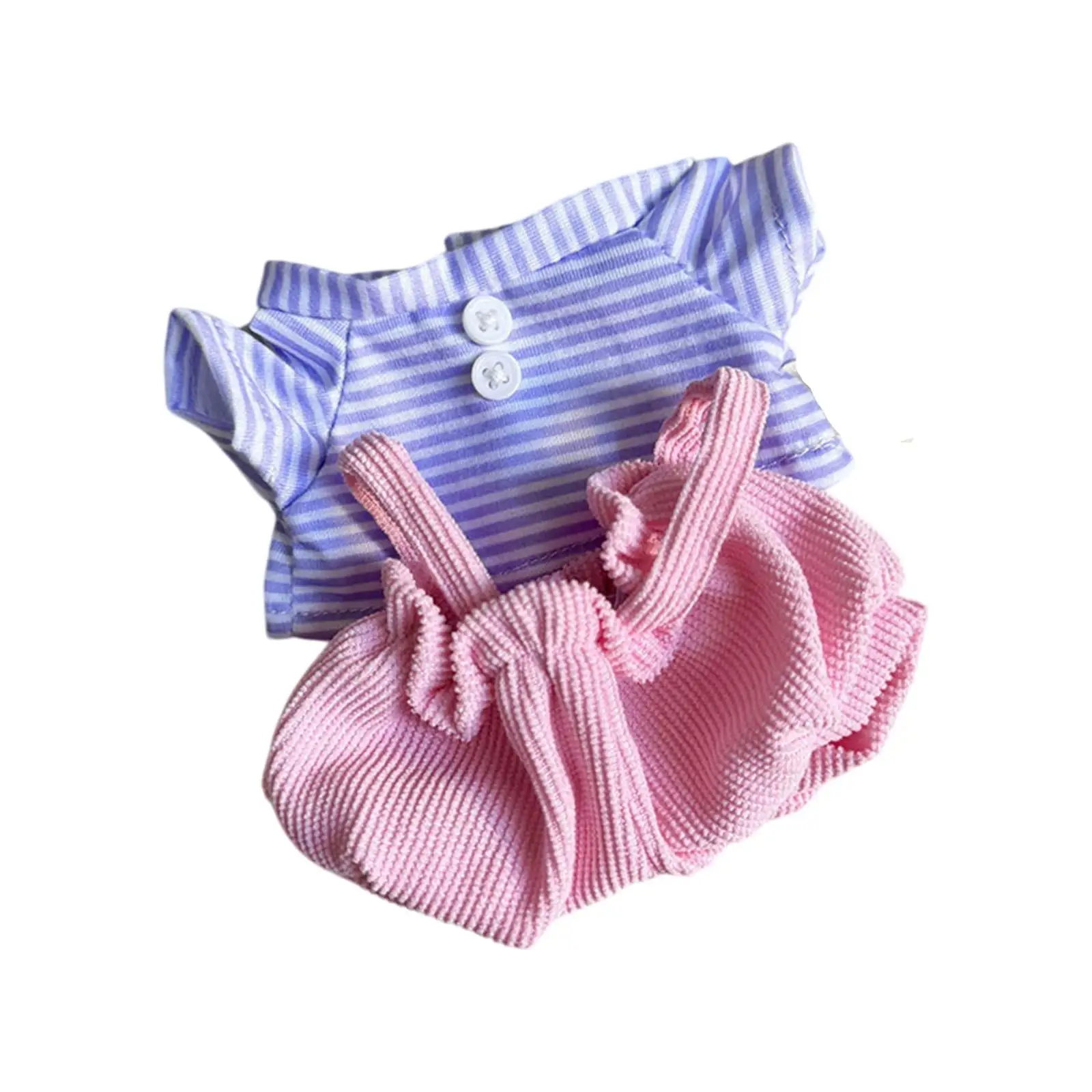 20cm Plush Dolls Clothes Toys Dress for Valentine's Day Photo Props Gifts