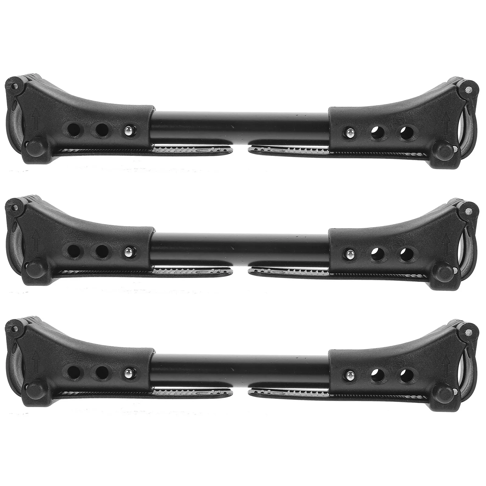 Conector de cochecito de bebé Universal, cochecito doble, longitud ajustable, aluminio, duradero, ligero, resistente al agua, 3 uds. - imagen 5