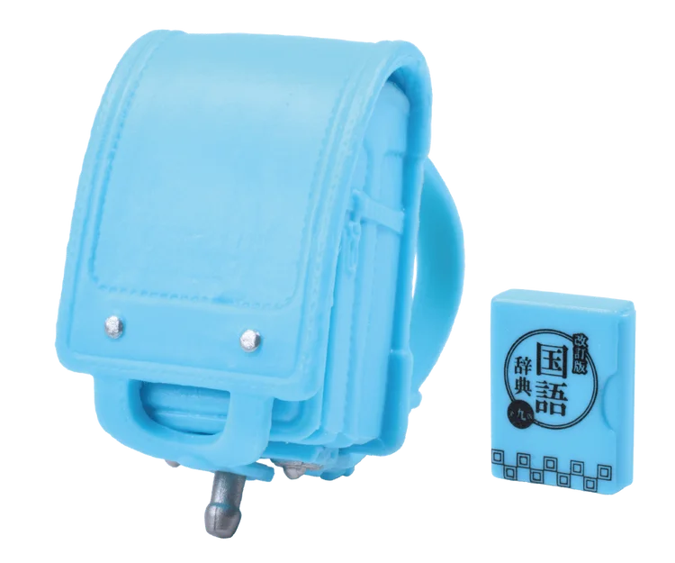 schoolbag light blue