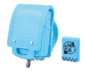 schoolbag light blue