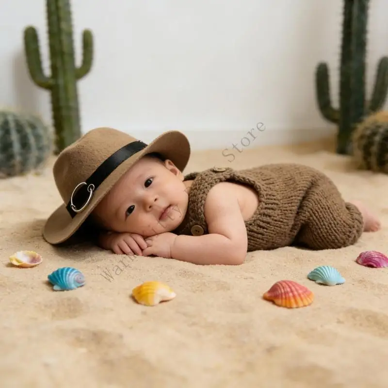 XXFE Disfraz infantil con sombrero de lana suave - imagen 4