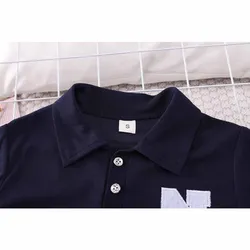 Conjunto de polo manga corta y pantalón corto para niño