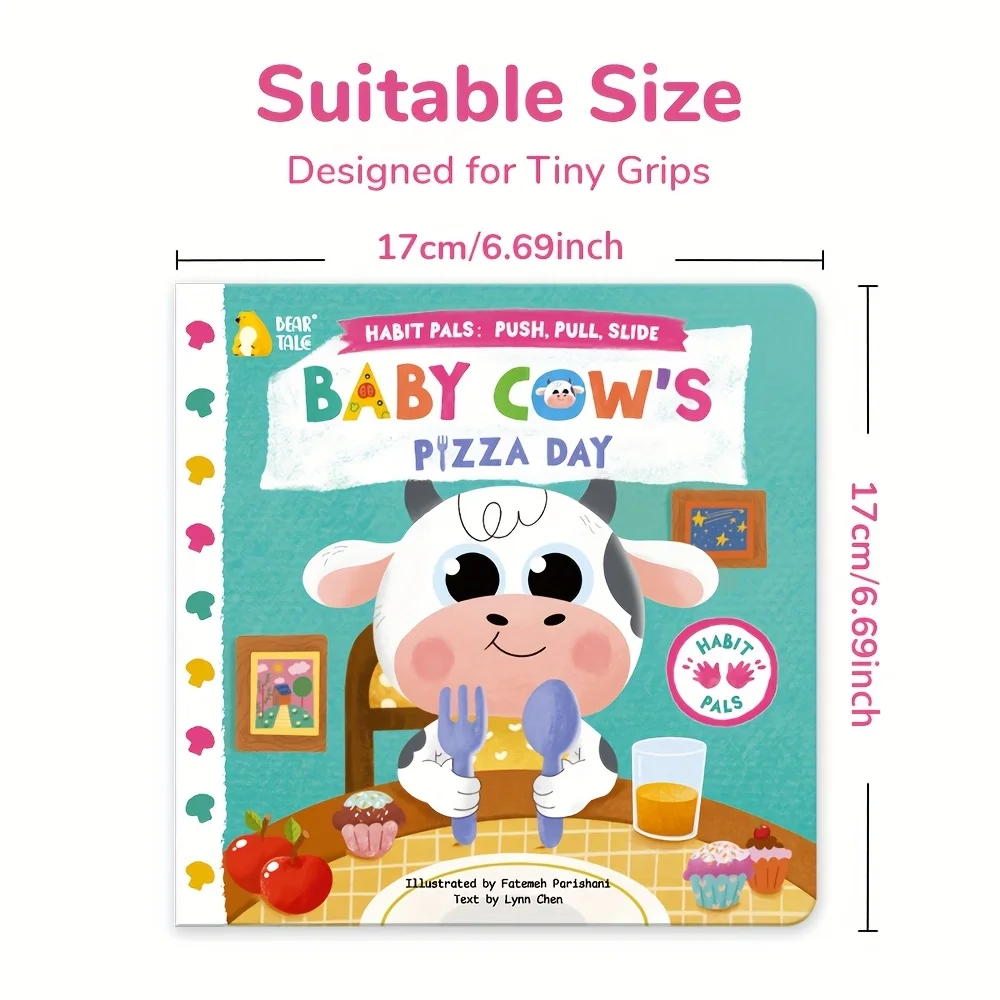 Baby Cow - Libro lift-the-flap aprender a comer verduras - imagen 2