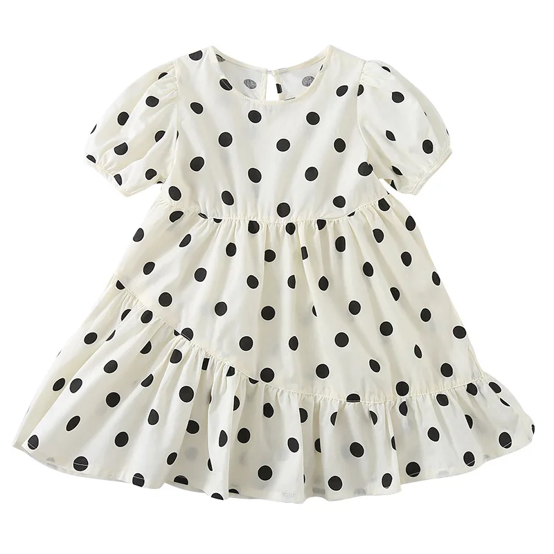 Conjunto para niños, ropa para hermano y hermana, traje de verano de manga corta para bebés, vestido de ocio ondulado para niñas - imagen 5