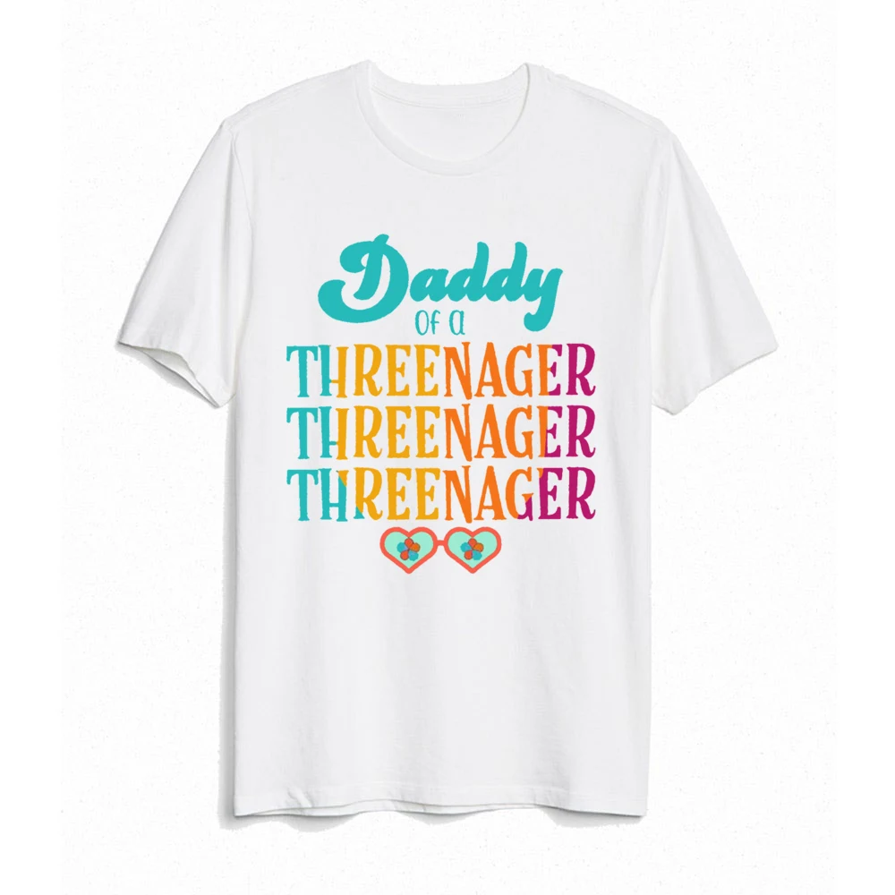 Camisetas de cumpleaños a juego para la familia, camiseta de Threenager para niños pequeños, traje de fiesta de cumpleaños de 3 años, papá, mamá, Sis Bro, Tops, body - imagen 4