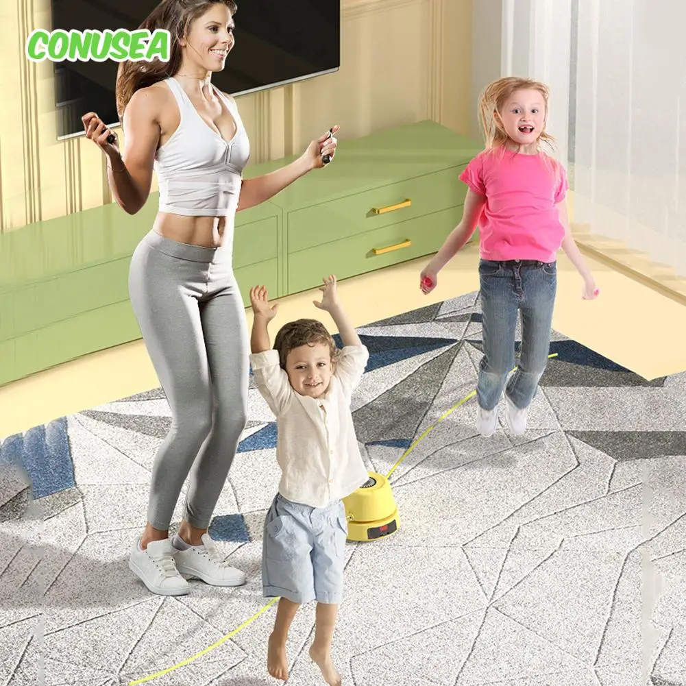 Saltador infantil eléctrico con contador digital y control remoto - imagen 3