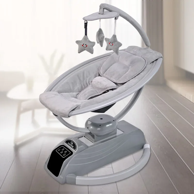 Mecedora eléctrica para recién nacidos, silla cómoda para niños, sillón reclinable para dormir, mecedora multifuncional, silla de descanso para bebé - imagen 3
