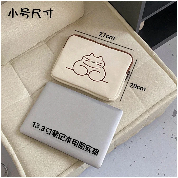 Bolsa de ordenador portátil para Macbook Air 13,3, 13,6 Pro, 14, 15, 16, Lenovo, Huawei, Xiaomi, Samsung, 15,6 pulgadas - imagen 5