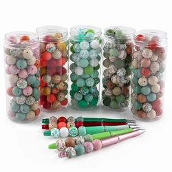 Cuentas de silicona para pulseras y collares – Set infantil DIY