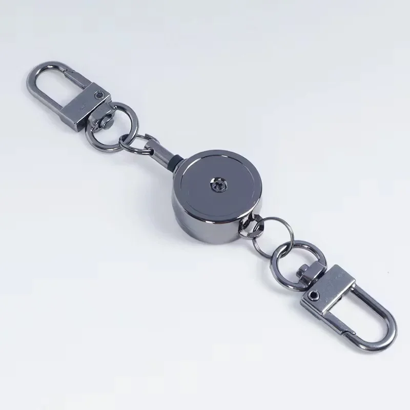 Portallaves retráctil antirrobo metálico para deporte y actividad - imagen 2