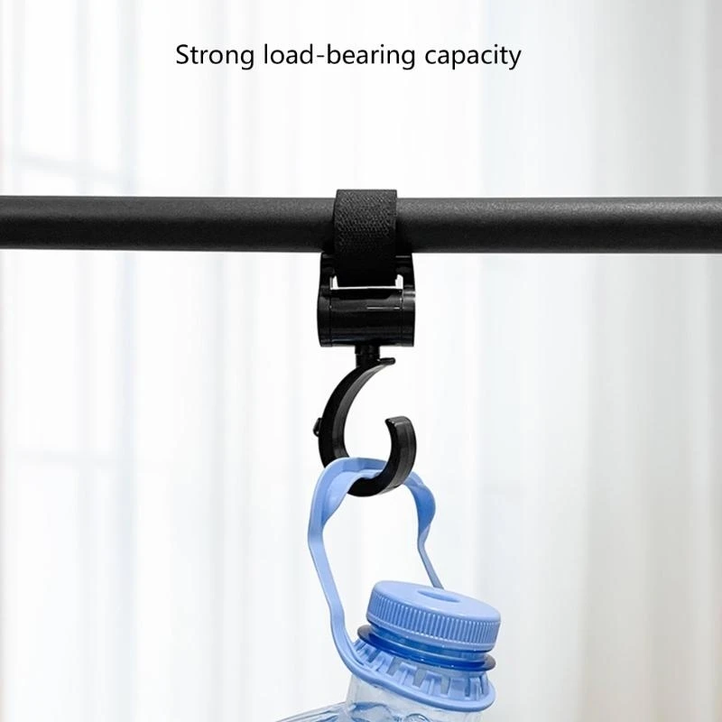 M76C colgante coches gancho giratorio práctico para cochecitos y accesorios para bebés - imagen 3