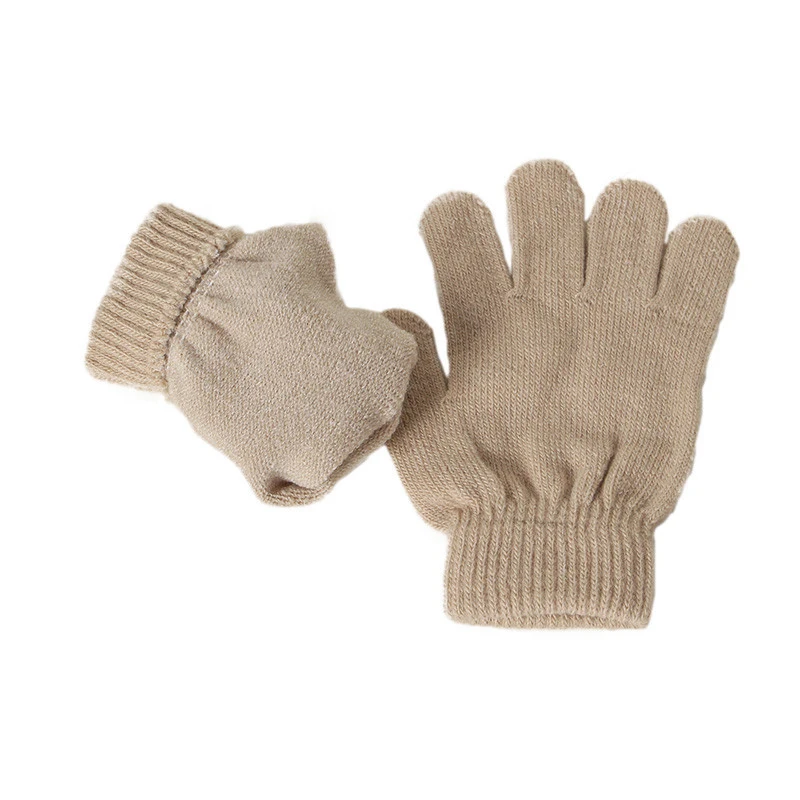 Gorro Navidad tejido para bebé con guantes y bufanda - imagen 4
