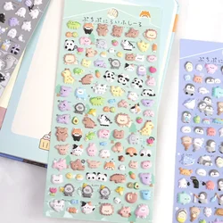 Pegatinas 3D hinchadas de animales Kawaii para niños – Decoración álbum