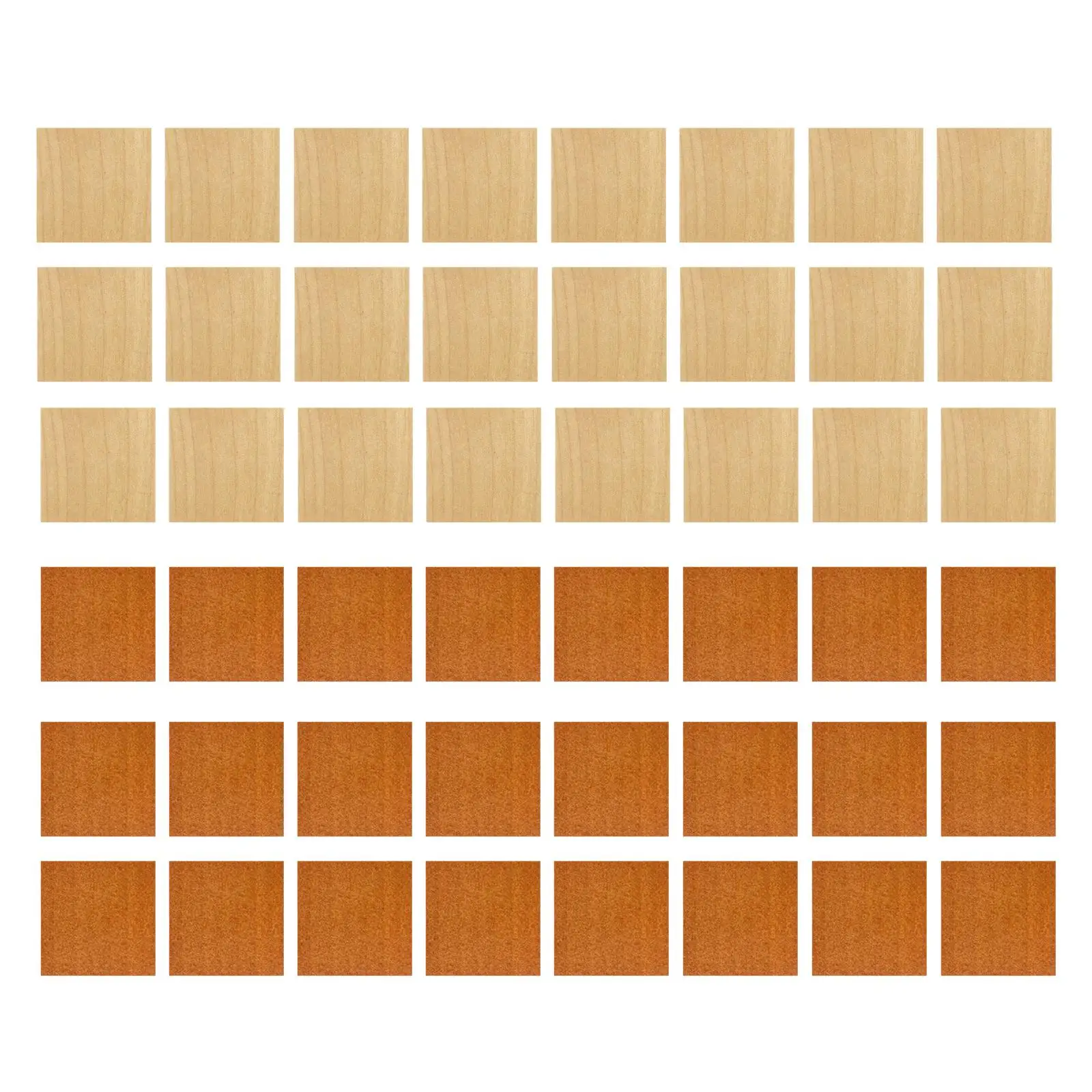 48Pcs 1/12 Scale Dollhouse Flooring Wooden Floor Boards Simulation Life Scene Dollhouse Furniture Decoration Accessory