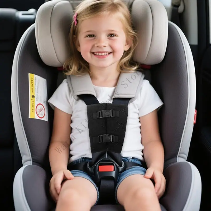 Clip para el pecho para asiento de coche de seguridad para bebé, protector antiescape, correa de asiento, Clips para el pecho, hebilla de seguridad auxiliar, posicionador de arnés, 1 par - imagen 3
