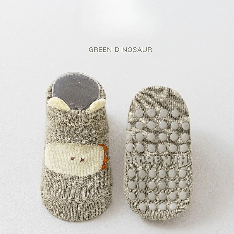 Calcetines bonitos de dibujos animados para bebé de 1 a 5 años, calcetines suaves antideslizantes de tubo medio, calcetines cálidos de algodón para invierno, calcetines bonitos para niños y niñas - imagen 5