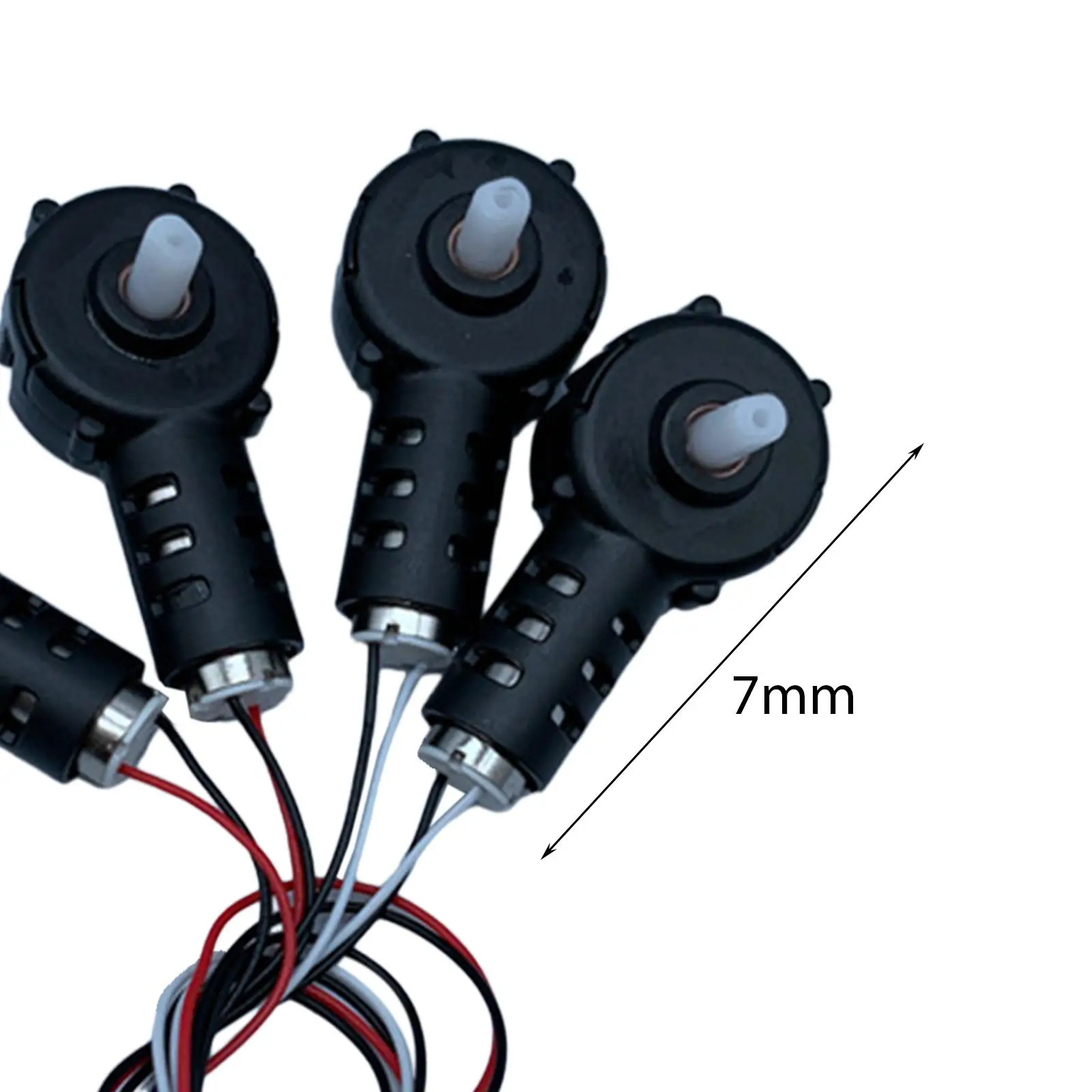 4 Pieces RC Drone Motor Parts for E88Pro DIY Accessories Accessory Helicopter Quadcopter DIY Modified RC Drone Spart Parts