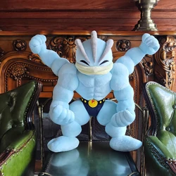 Peluche Pokémon Machamp para regalar a niños, muñeco suave colección