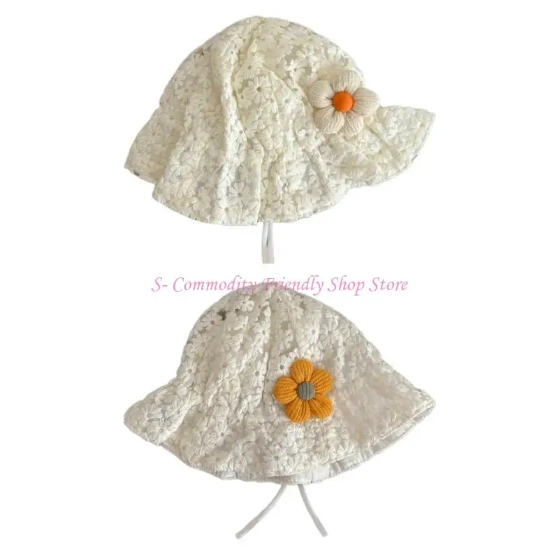 Sombrero pescador transpirable para niñas – Algodón suave
