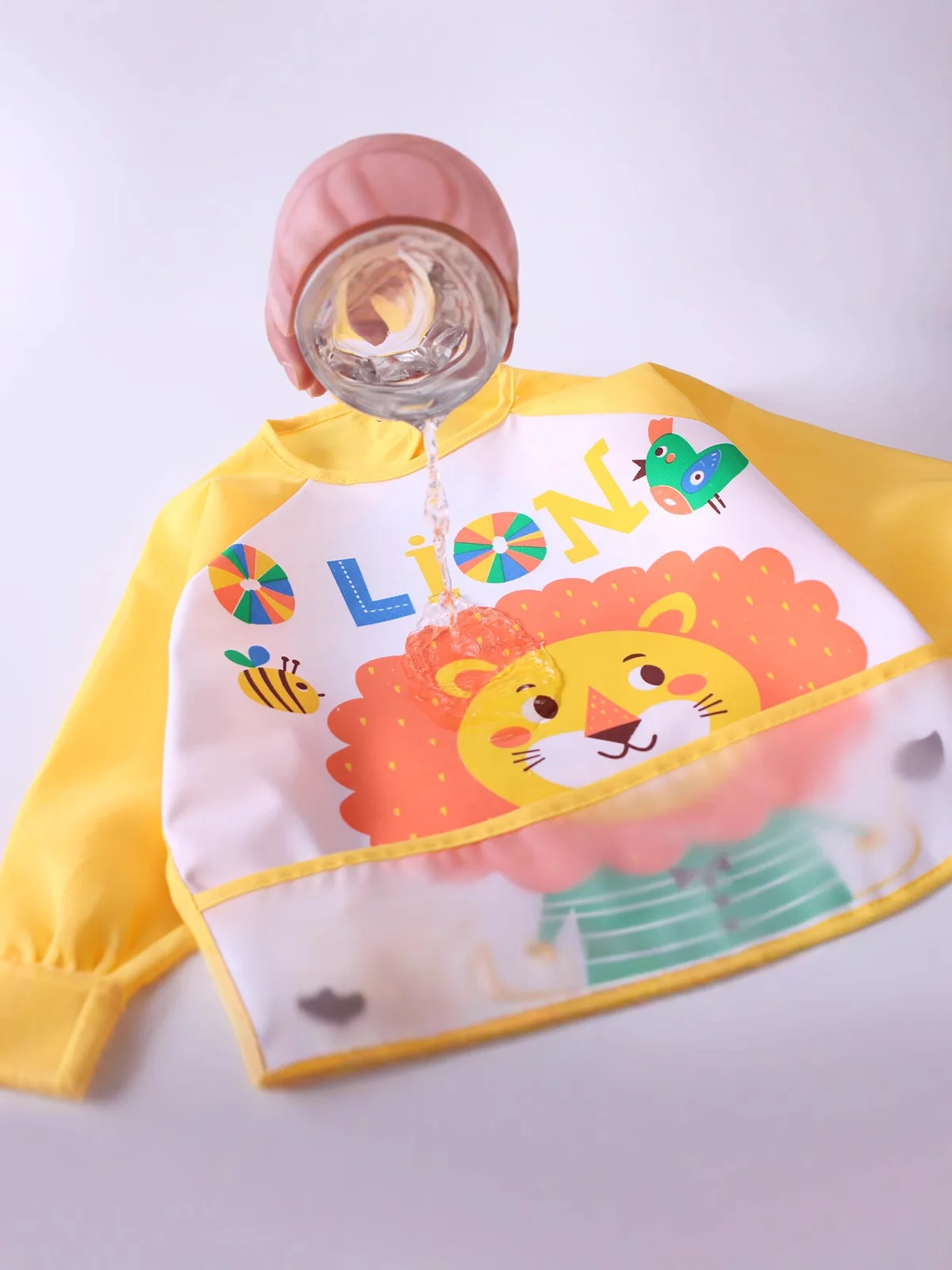 Babero impermeable para bebé – Absorbente, suave y ajustable - imagen 5