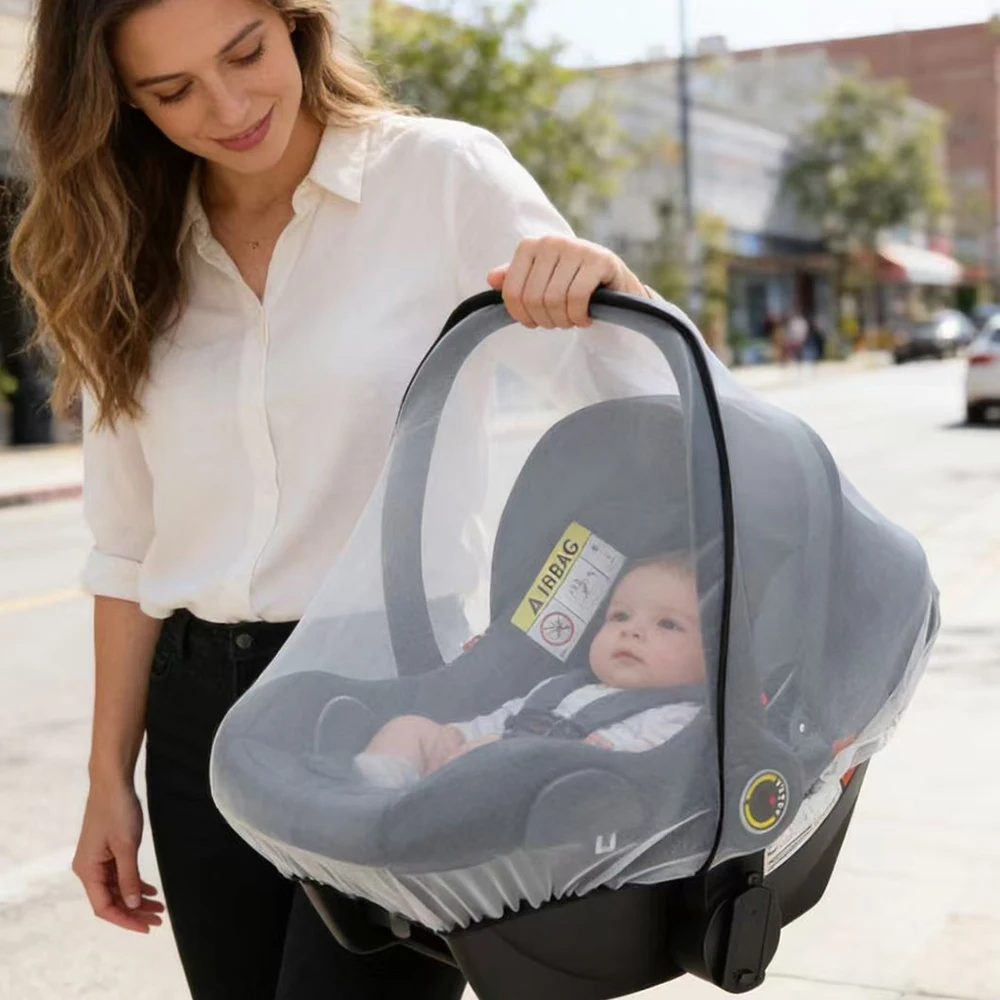 Mosquitera para cochecito con malla transpirable universal - imagen 2