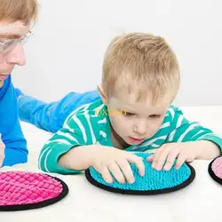 Juego sensorial de texturas para bebés – Estimulación temprana