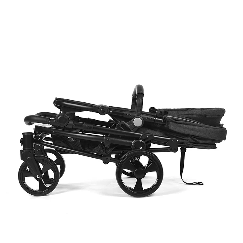 Cochecito de bebé de alta calidad, cochecito de bebé de lujo 2 en 1, cochecito de bebé - imagen 4