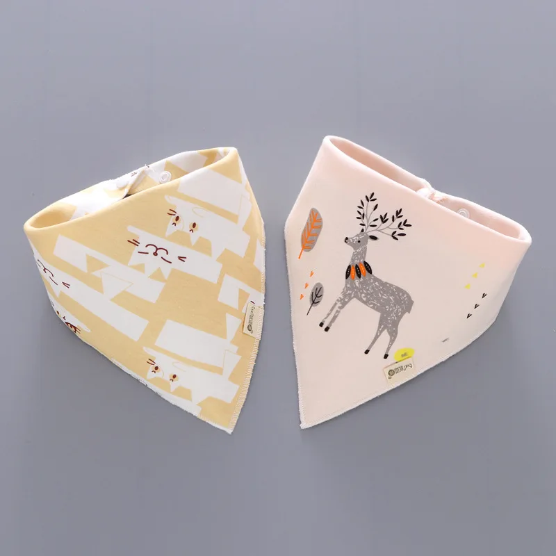 Babero bandana de algodón suave para bebé - imagen 5