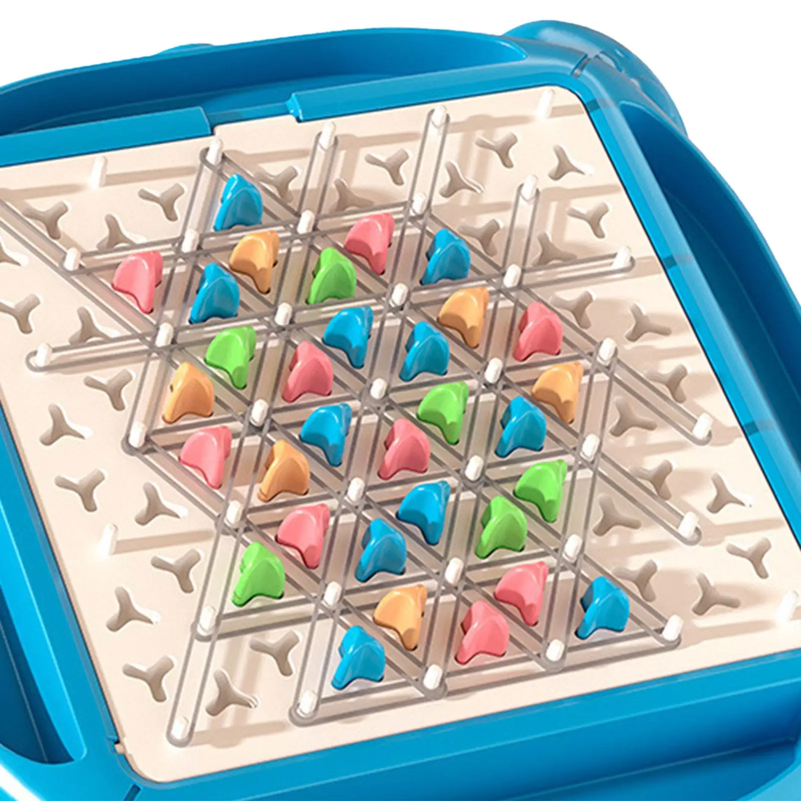 Triggle Board Game Sensory Training Triggle Rubber Band Game for Fine Motor Skills Activity Fine Motor Imagination Creativity