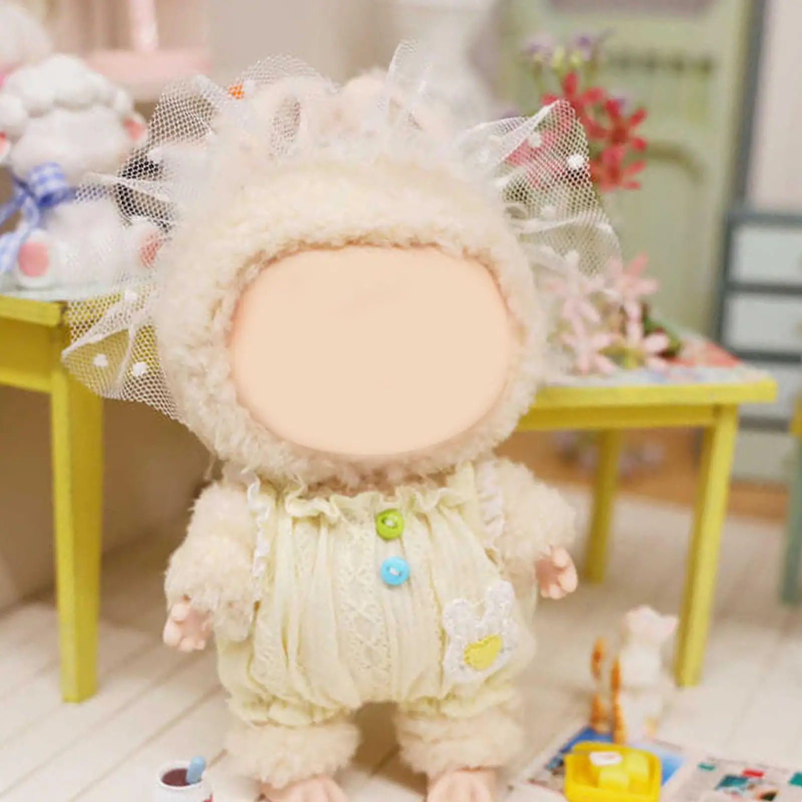 Doll Bodysuit Costume DIY Doll Decor Doll Clothes for 15cm Doll Dress up Girls Dolls